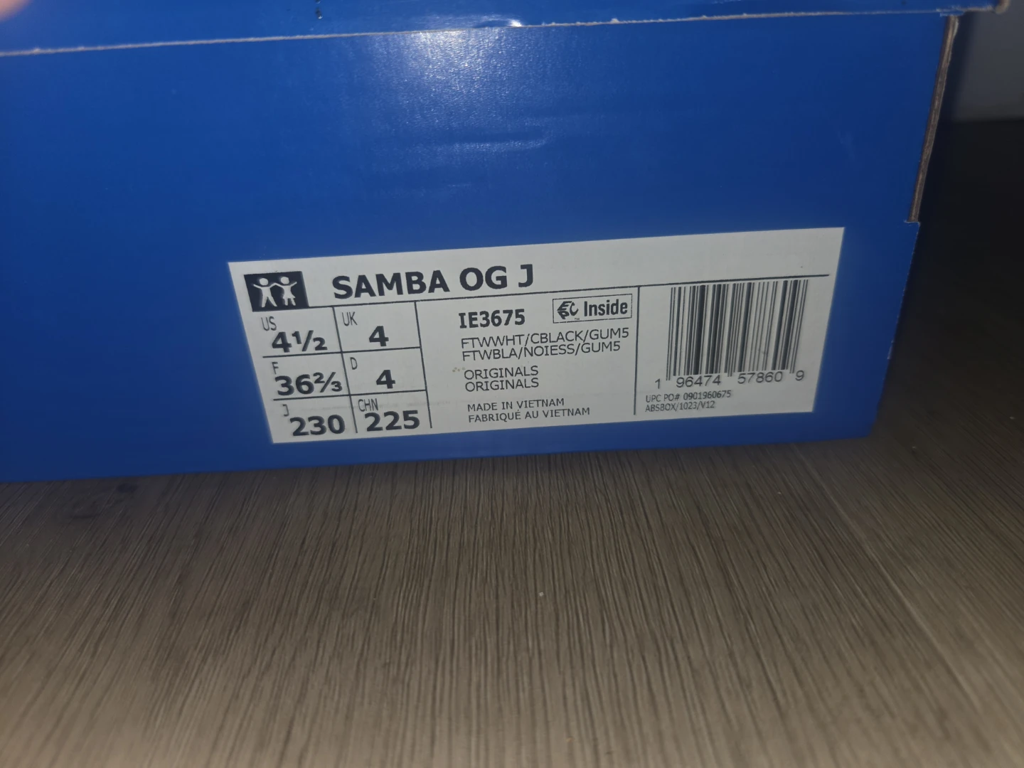Adidas Samba OG J Sneakers - photo 3