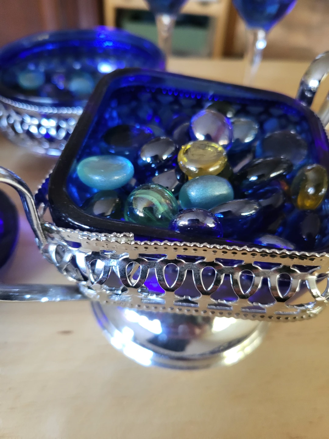 Cobalt Blue Glassware Set - photo 3