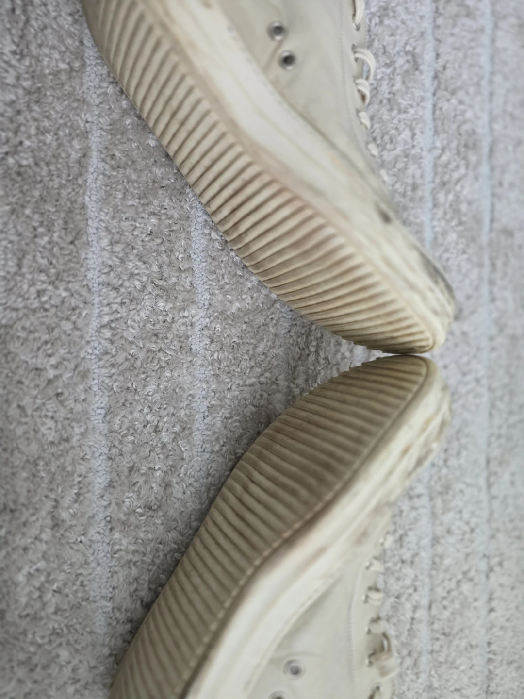 Rick Owens Pearl Leather Low Sneakers Size 43 - photo 4