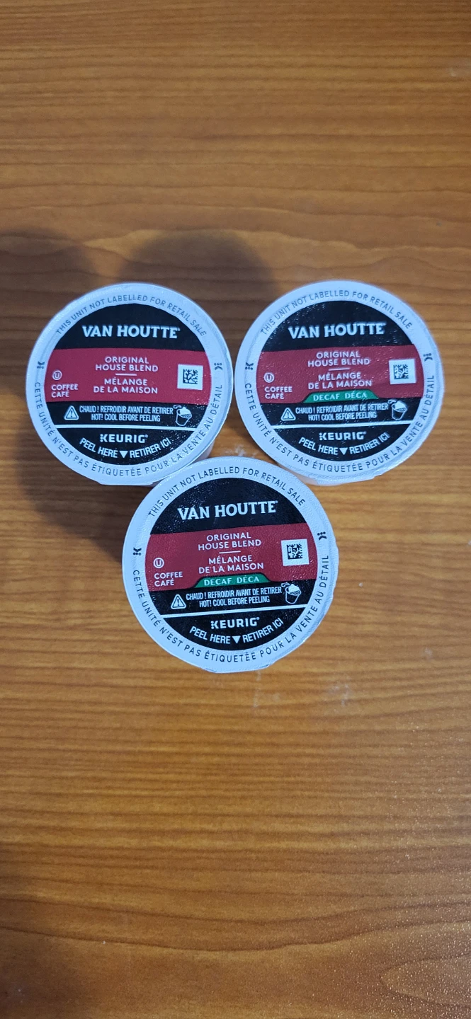 3 Van Houtte Original House Blend K-Cup Pods