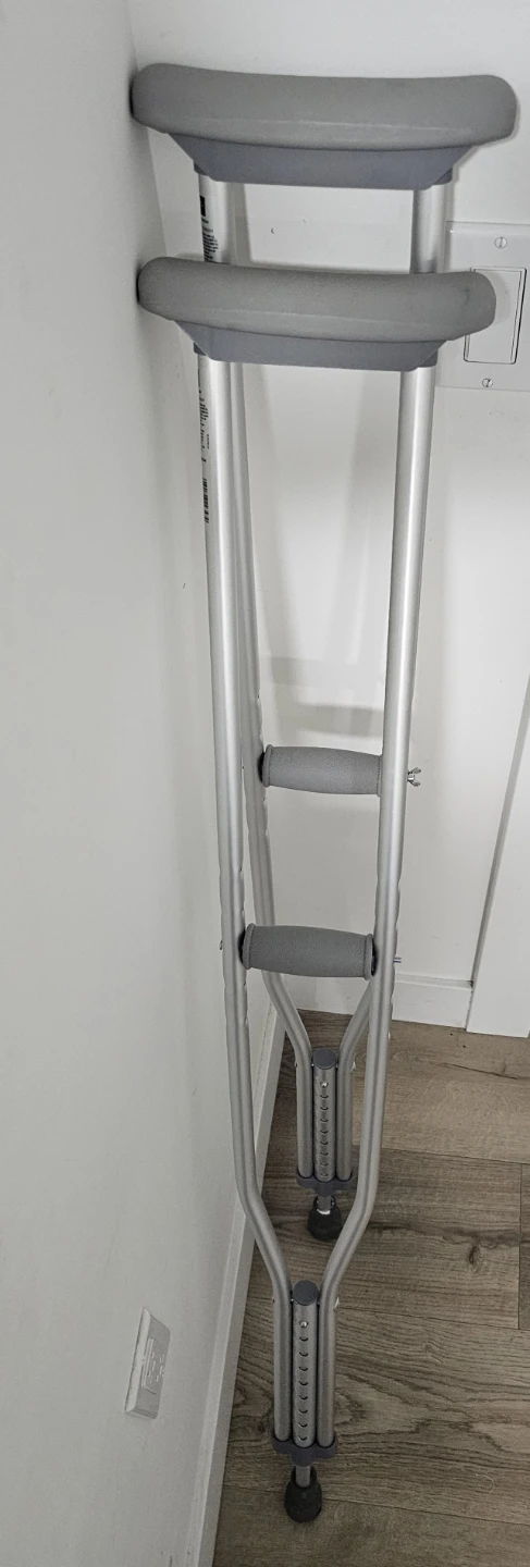 Two Medline Crutches - photo 3