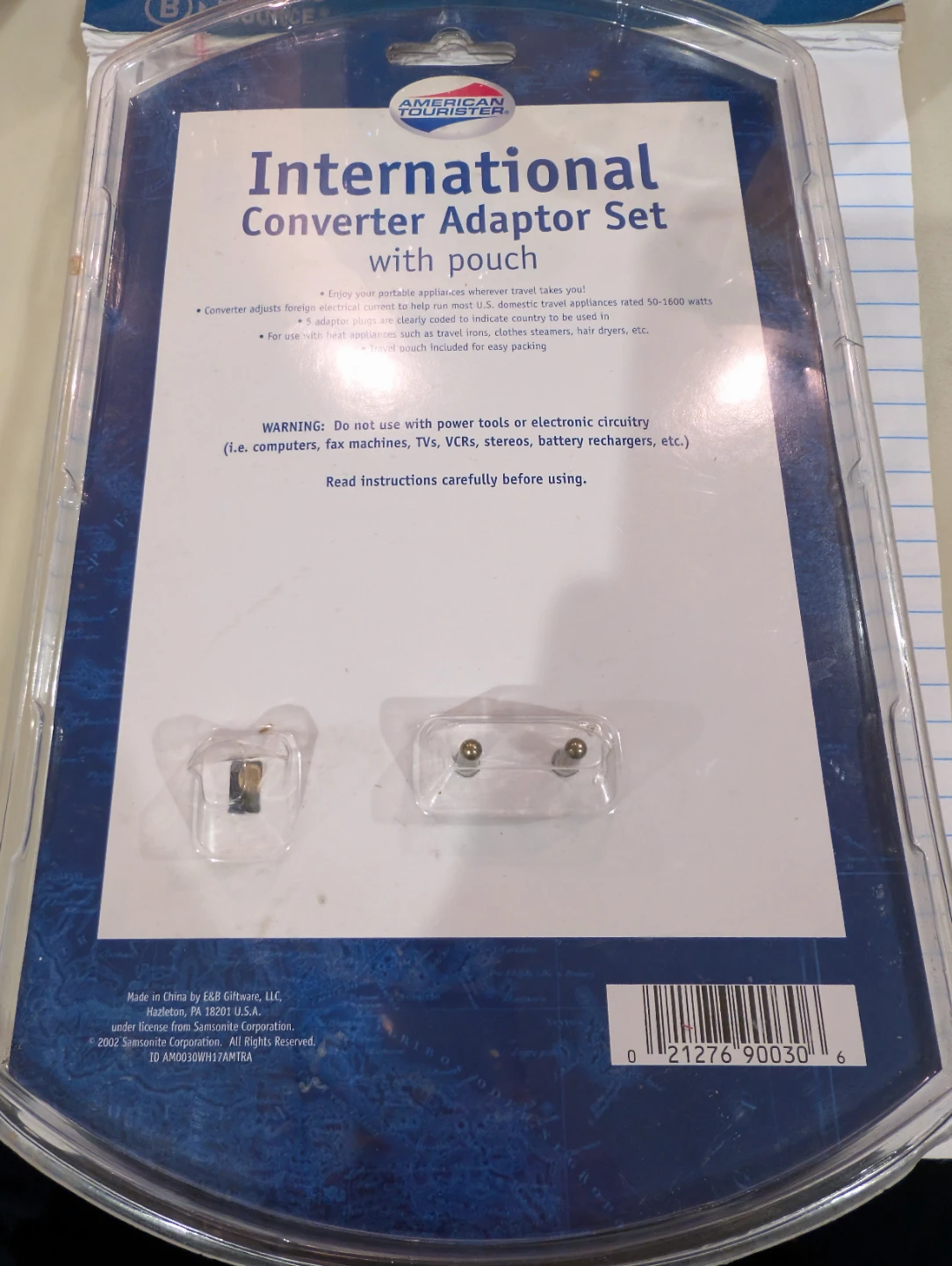 American Tourister International Converter Adaptor Set - photo 2