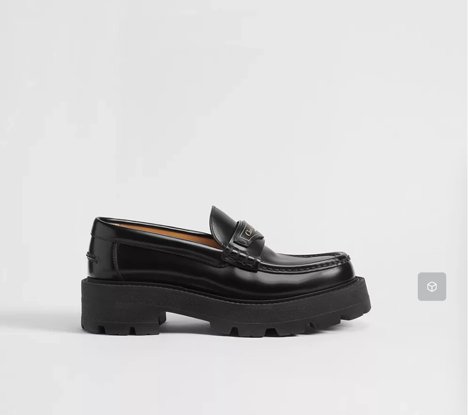 Christian Dior Black Boy Loafers