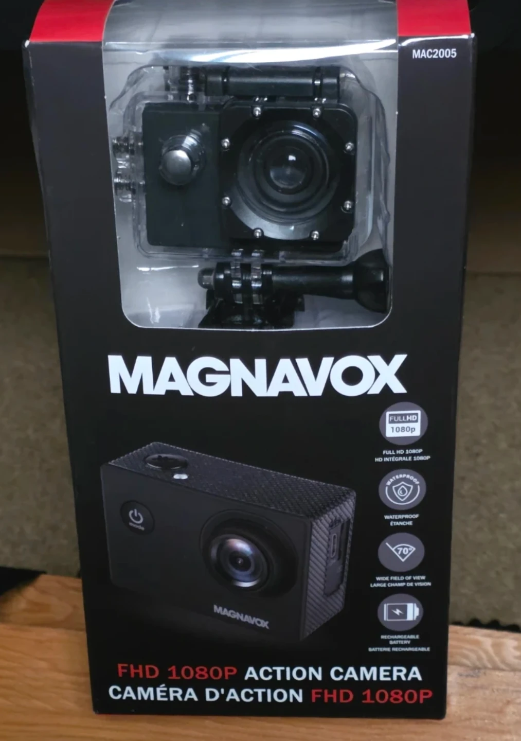 Magnavox MAC2005 FHD 1080p Action Camera
