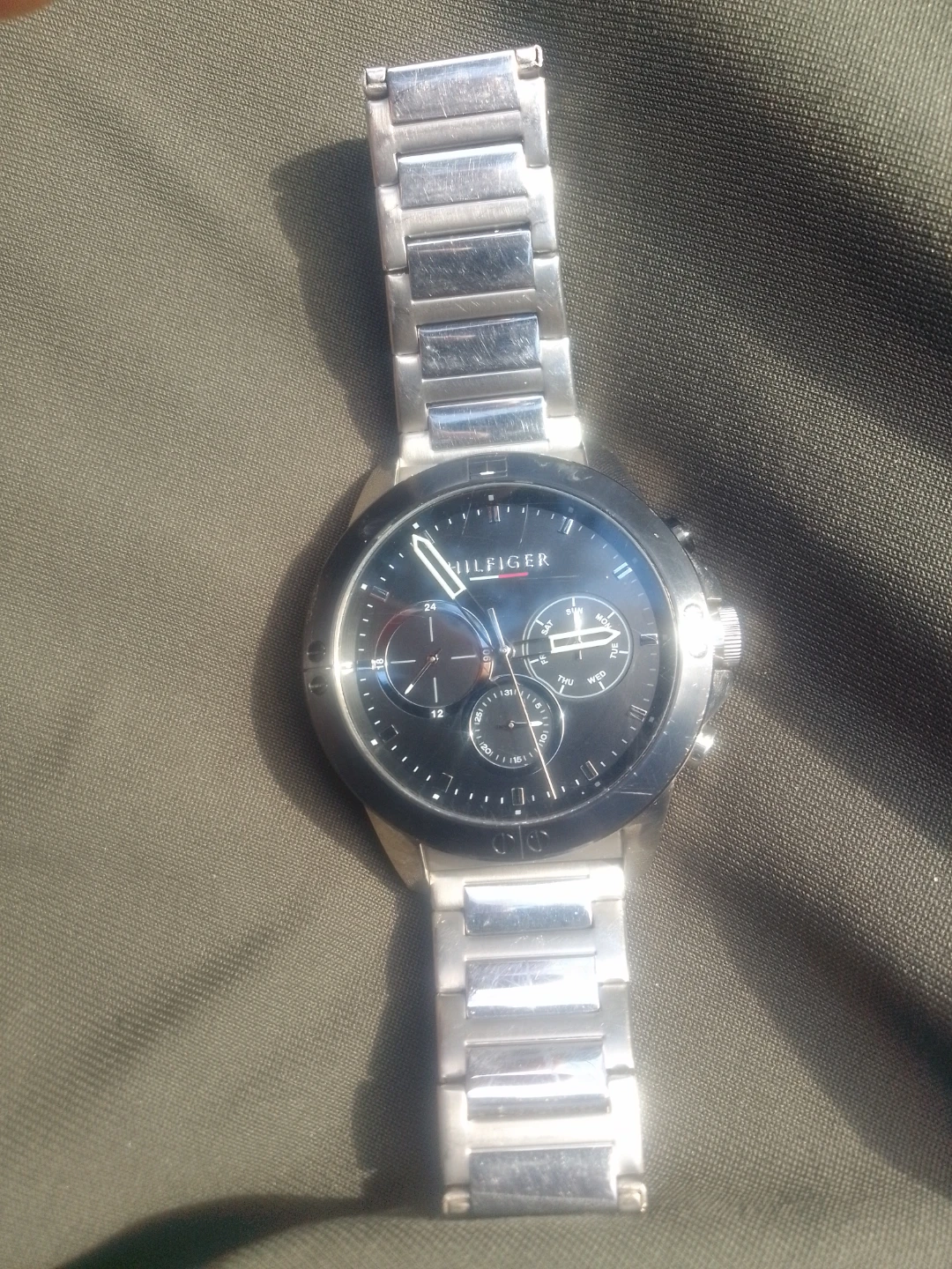 Tommy Hilfiger Men's Silver Stainless Steel Watch