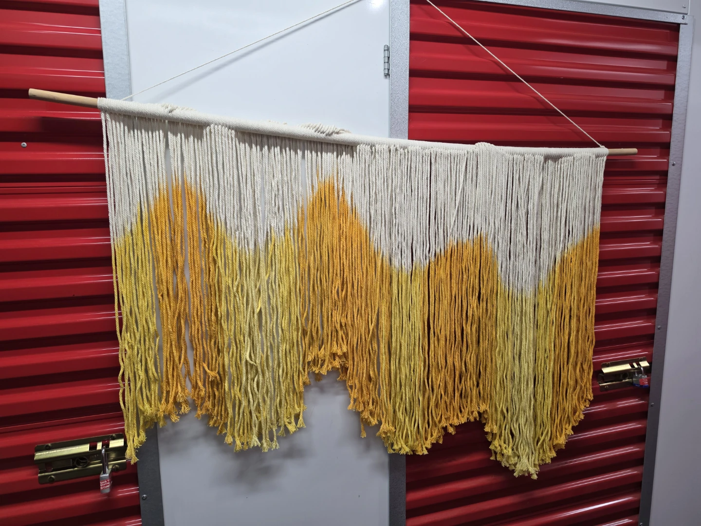 Dip-Dyed Macrame Wall Hanging - photo 2
