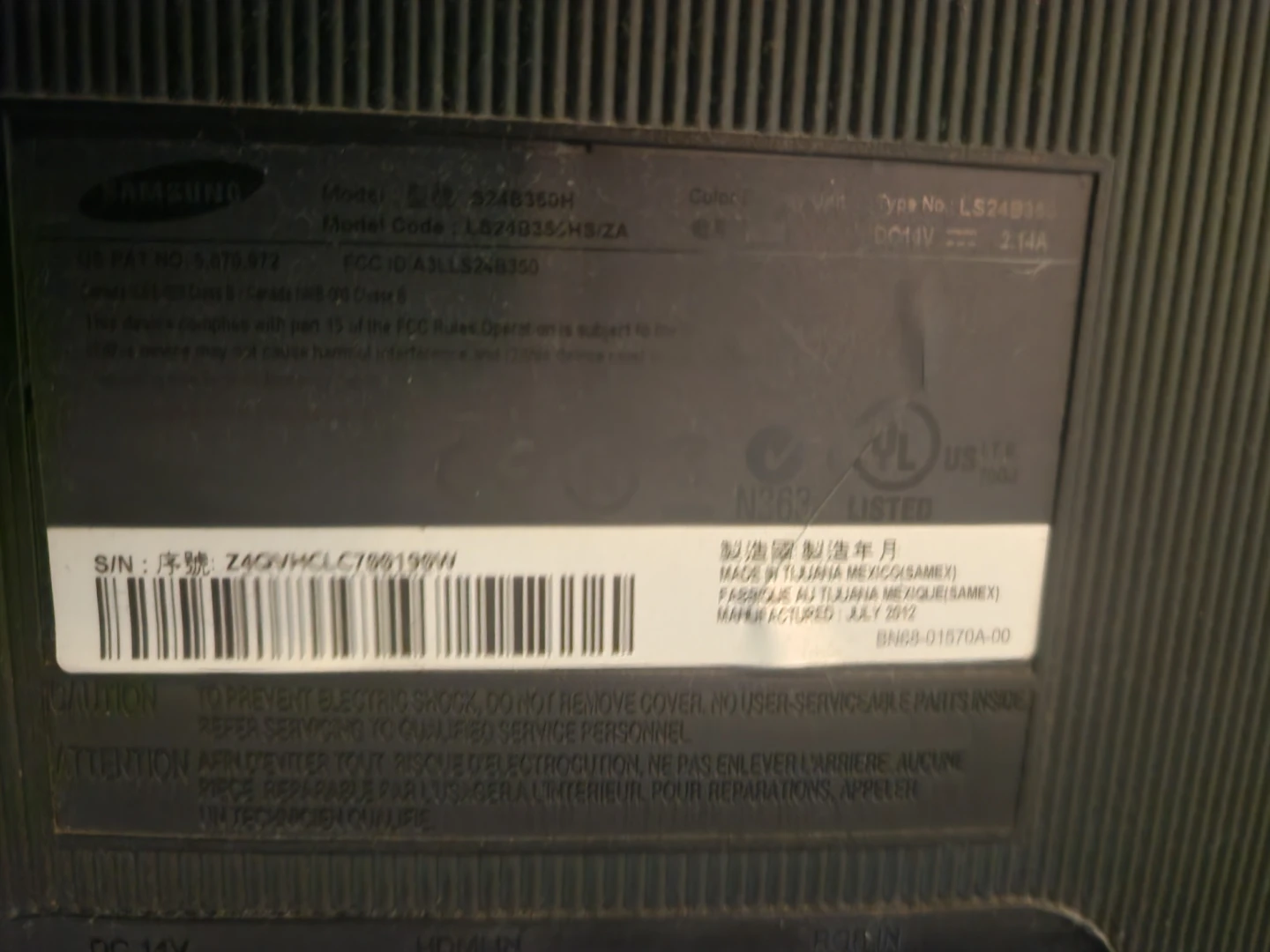 Monitor Samsung - photo 3