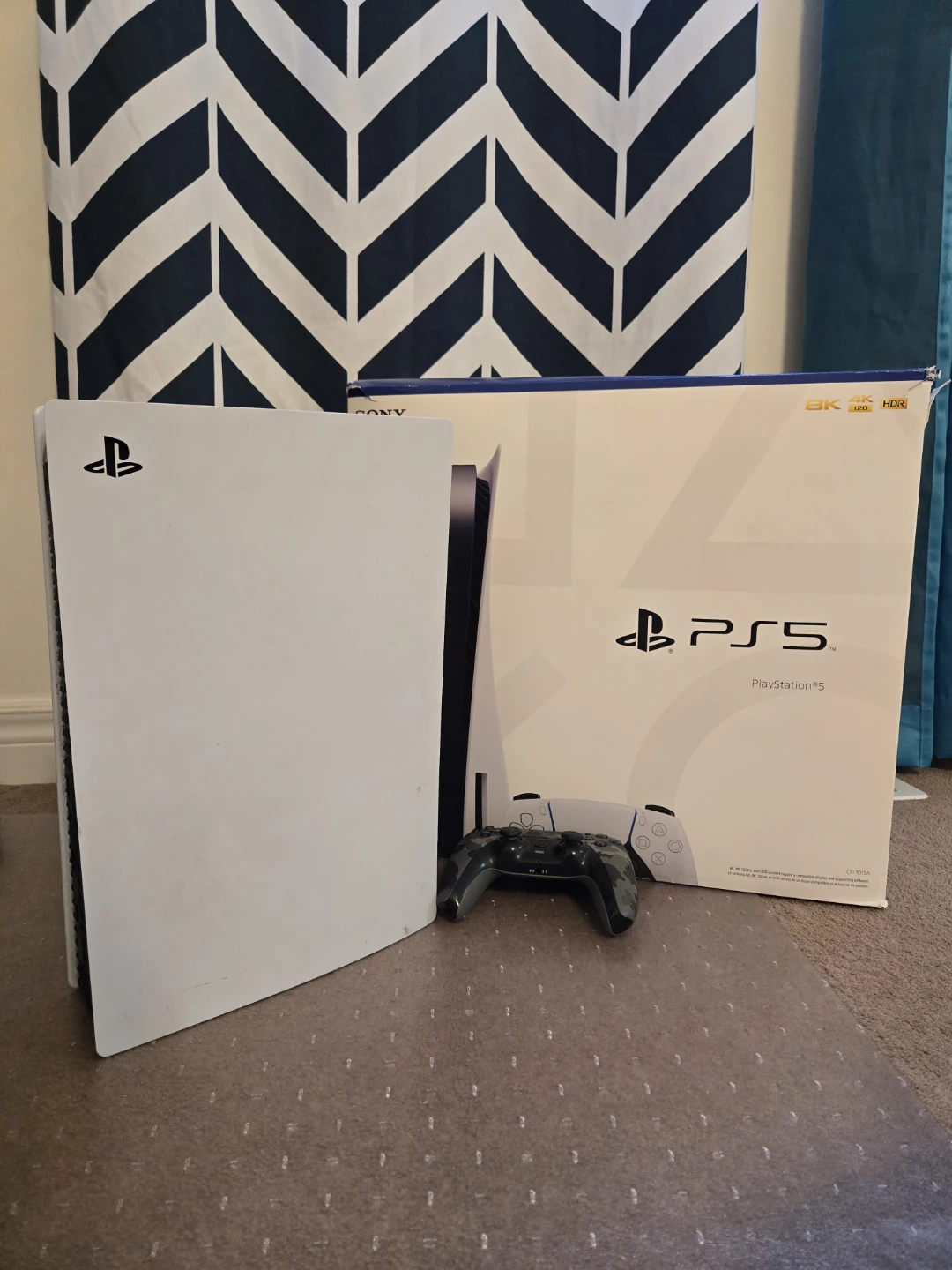 Sony PlayStation 5 Console with Camo Controller - photo 3
