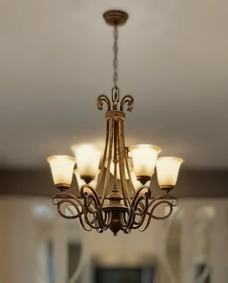 Rustic 5-Light Chandelier - photo 5