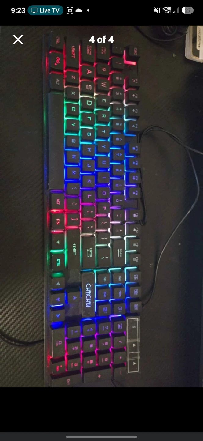 CHUYI Gaming Keyboard and Mouse Combo - photo 3