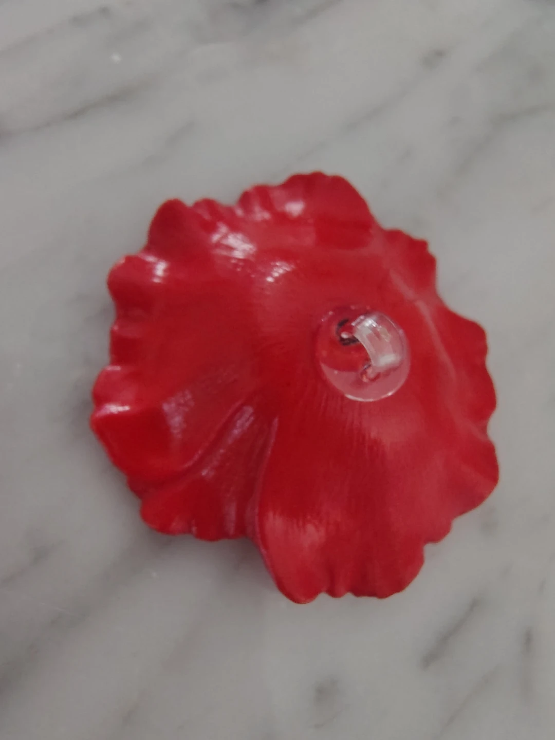 Rare vintage poppy buttons - photo 4