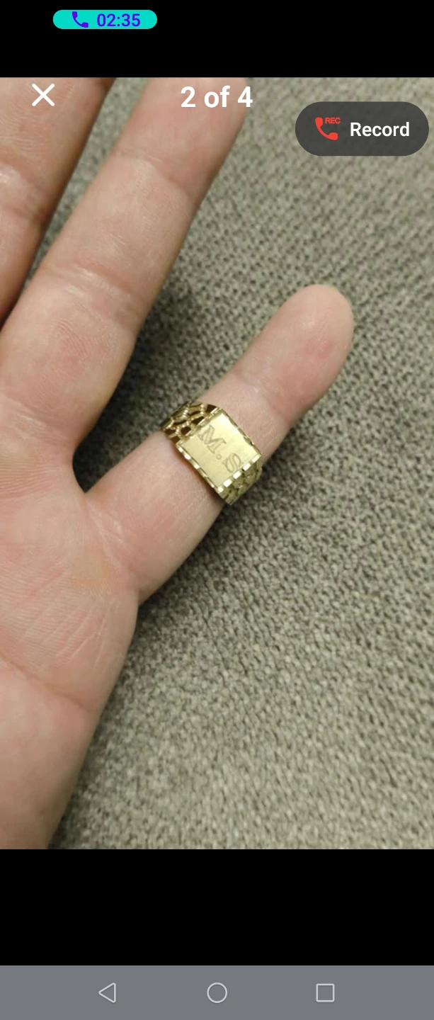6g, 10k gold ring, brand new