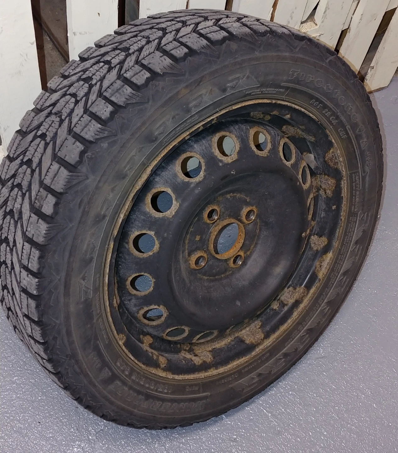 185/60/15 Winter tires on rims