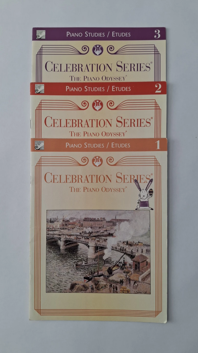 Celebration Series Piano Studies Levels 1, 2 and 3