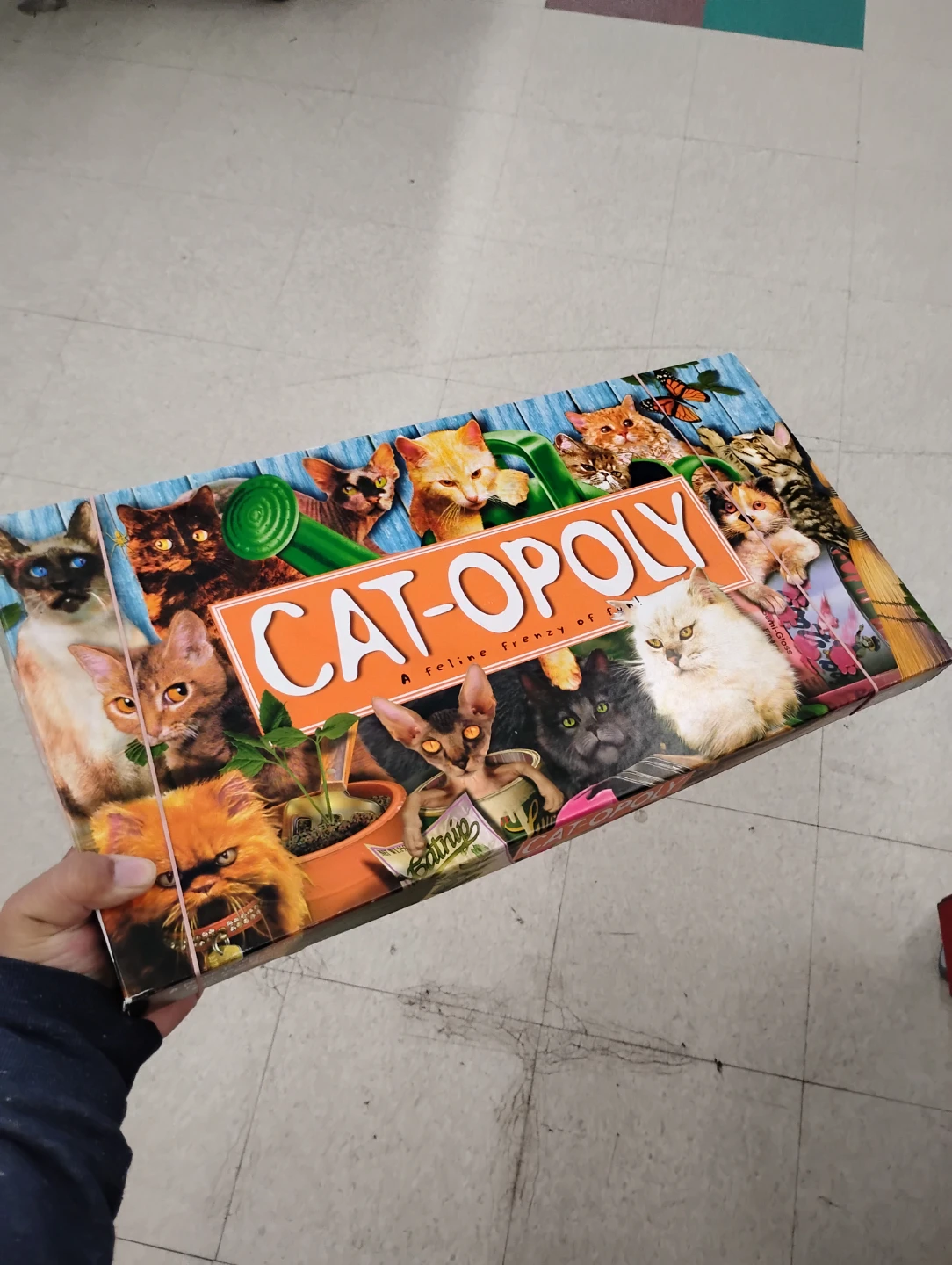 Cat-Opoly Board Game