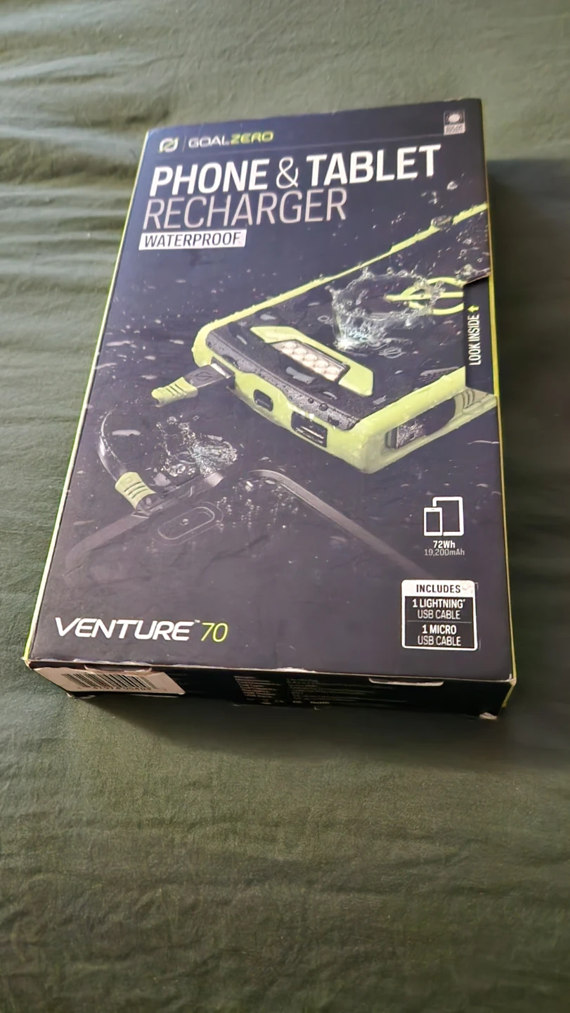 Goal Zero Venture 70 Waterproof Recharger