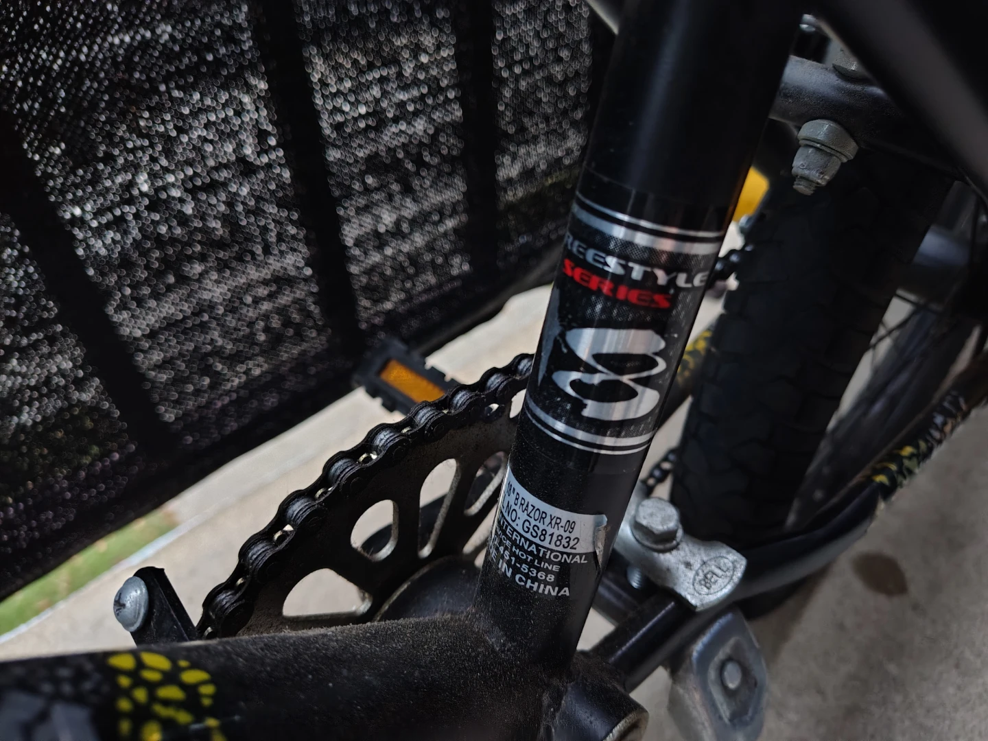 Razor xr07 freestyle 18 bike - photo 4