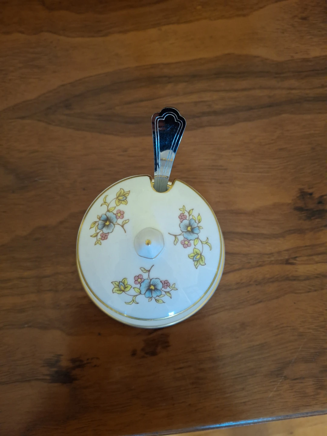 Aristocrat Bone China Jam Pot - photo 3