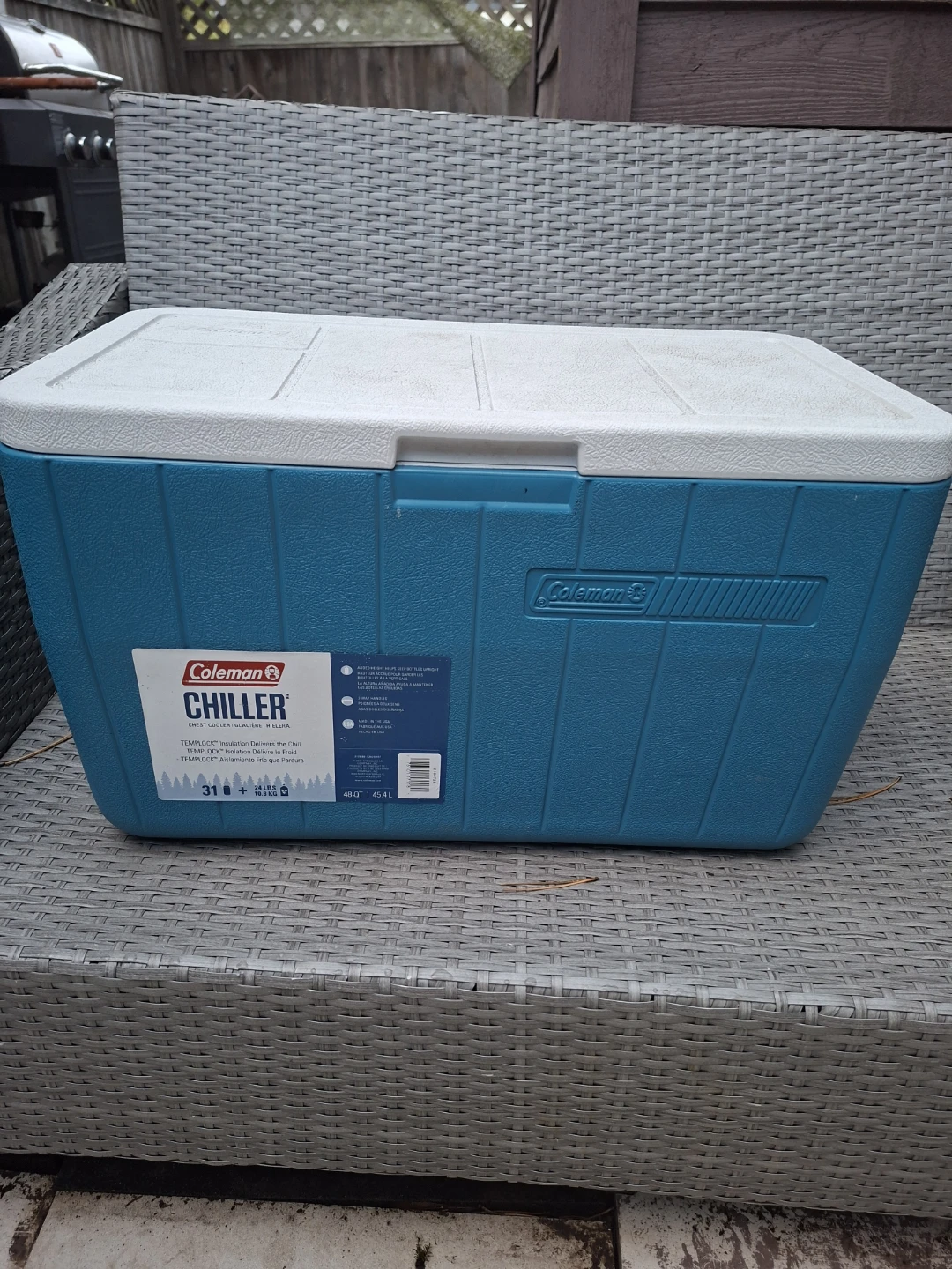 Coleman Chiller 48-Quart Chest Cooler