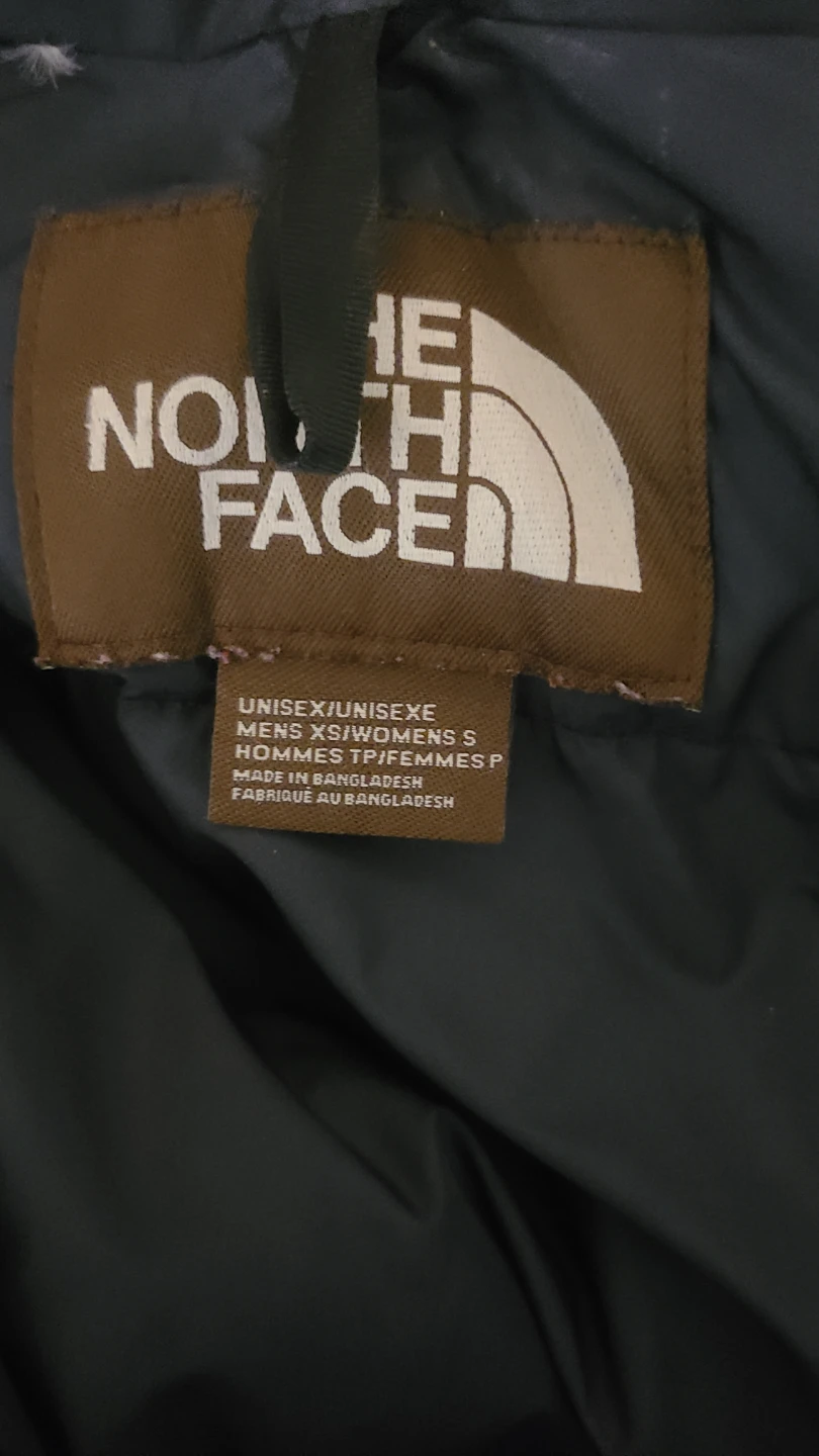 The North Face Red Puffer Jacket Unisex  male or female - photo 5