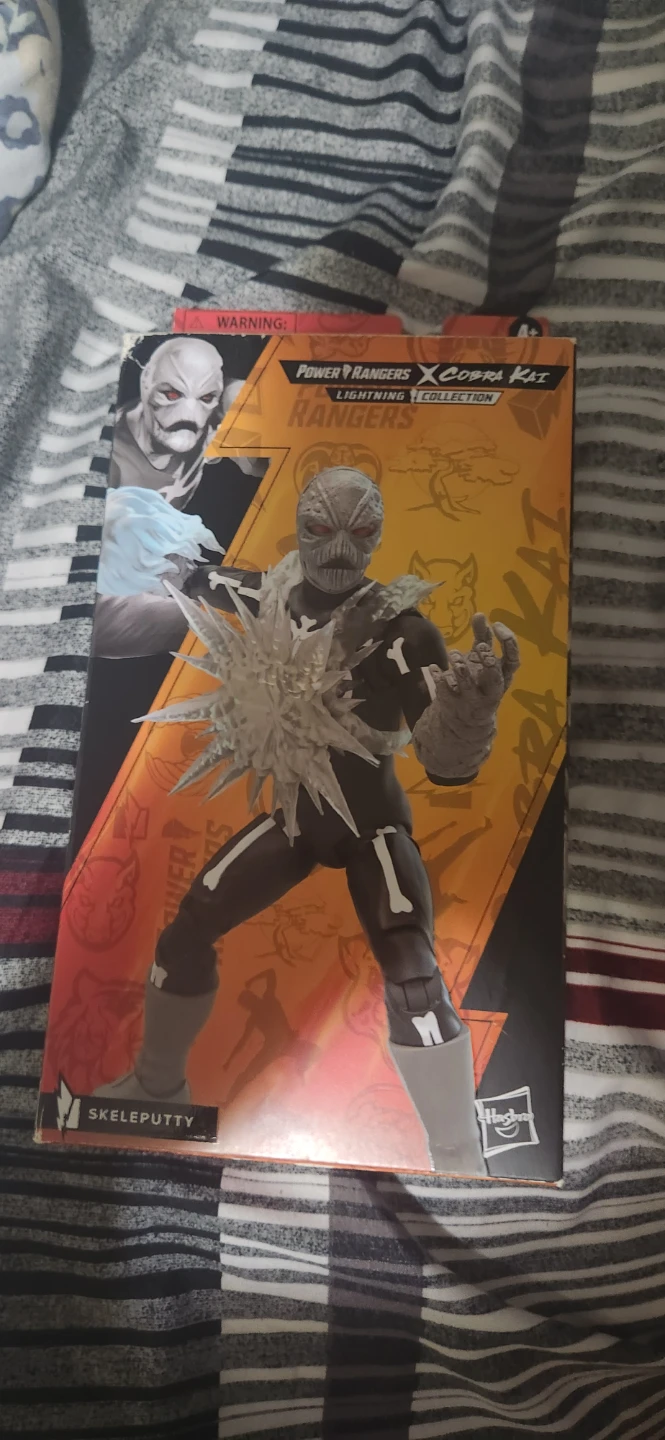 Power Rangers x Cobra Kai Lightning Collection Skeleputty