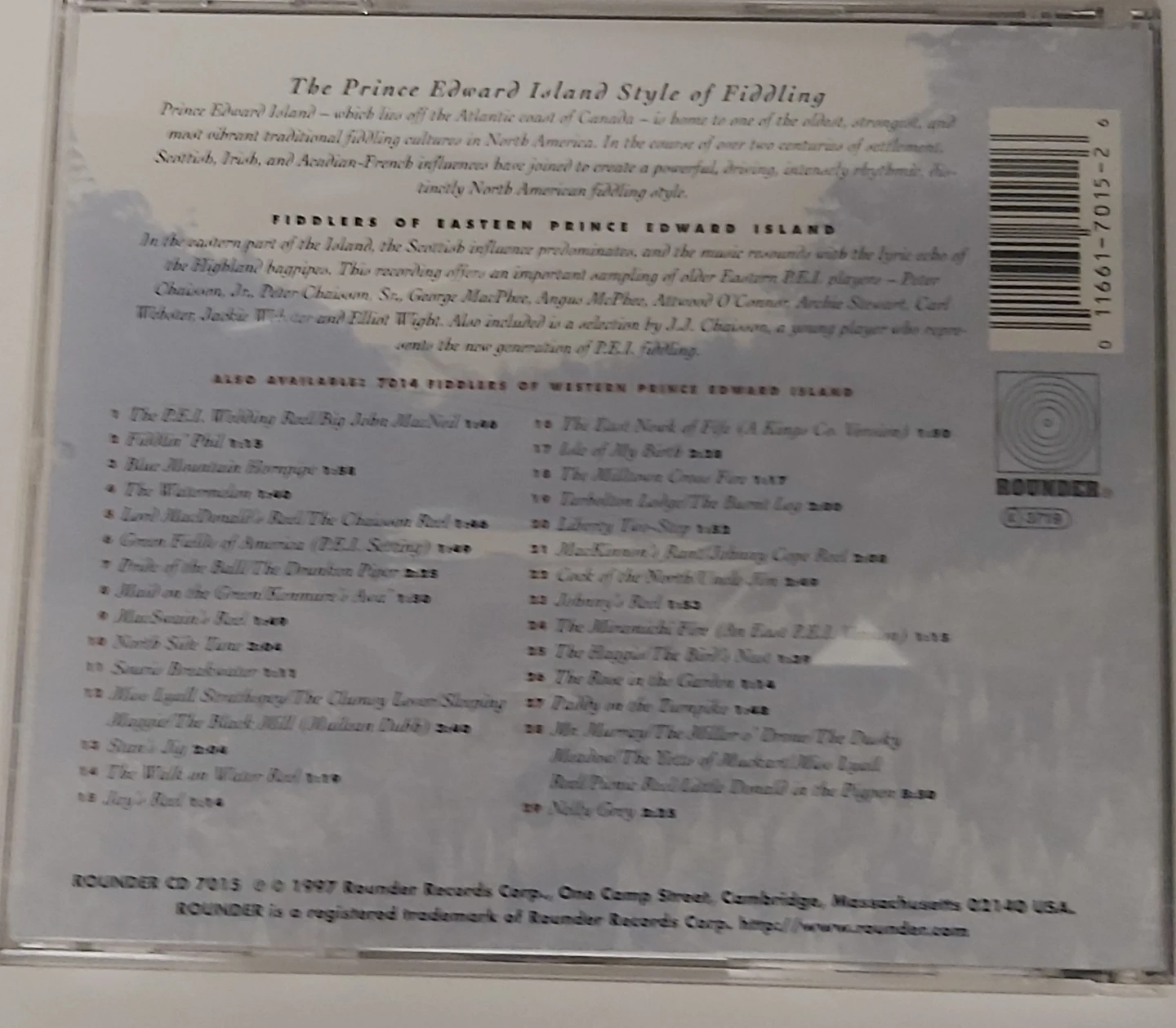 The Prince Edward Island Style of Fiddling CD - photo 2
