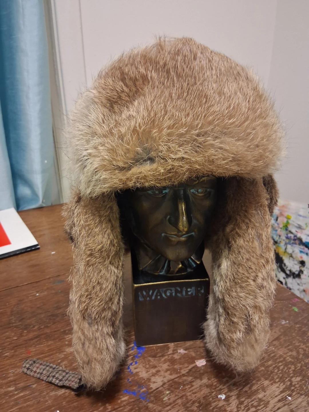 Crown Cap Rabbit Trim Medium Trapper Hat - photo 2
