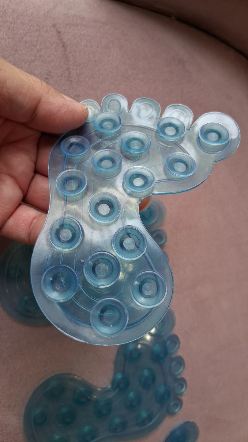 anti slip mini bathtub suction stickers 4 pcs - photo 3