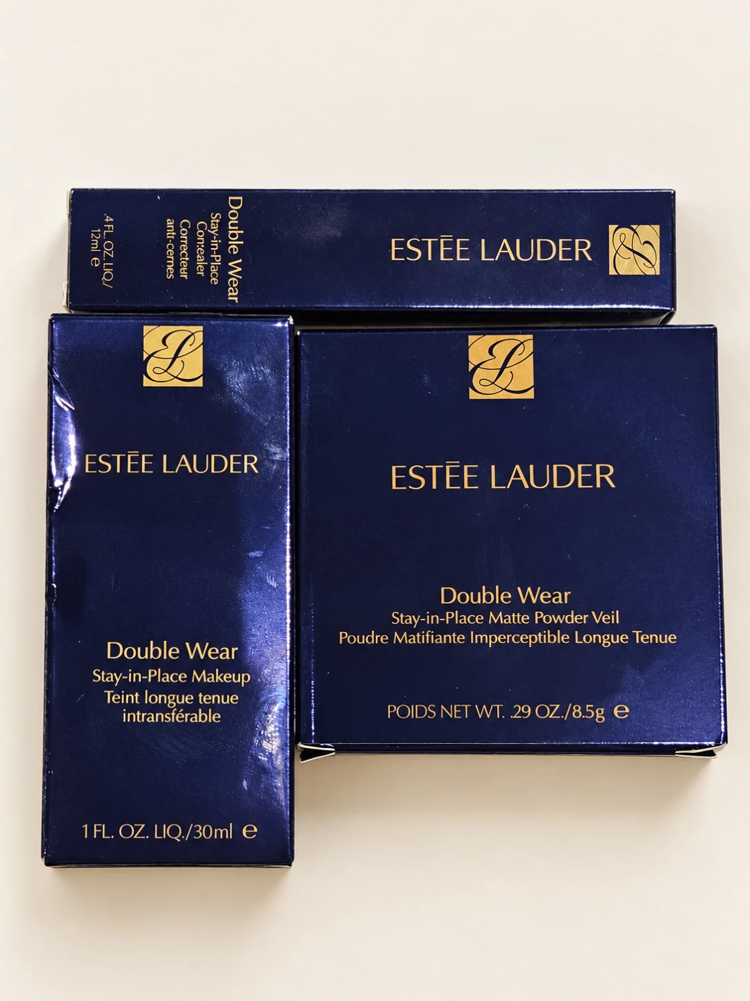 Estée Lauder Double Wear Makeup Bundle – 3 Brand New Items