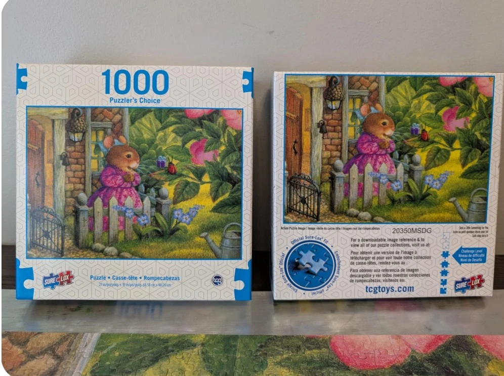 Door Mouse 1000 Piece Jigsaw Puzzle 🧩 - photo 3