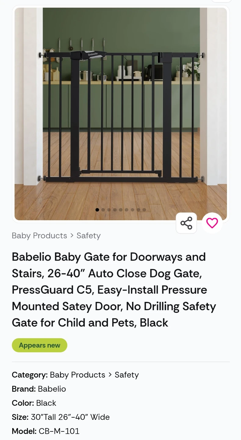 Babelio Baby Safety Gate - photo 4