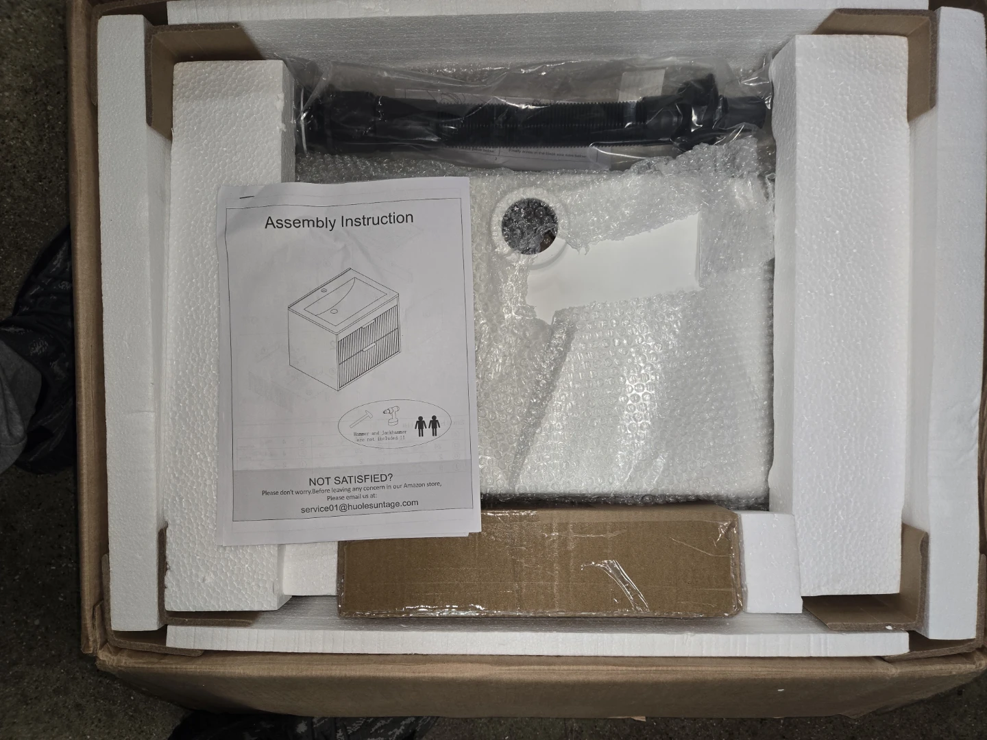 Suntage 24 inch White Bathroom Vanity Set - photo 5