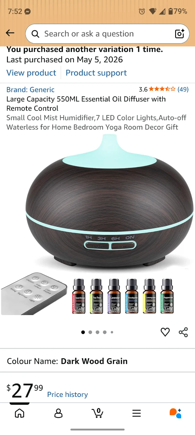 Essential oil diffuser - photo 4