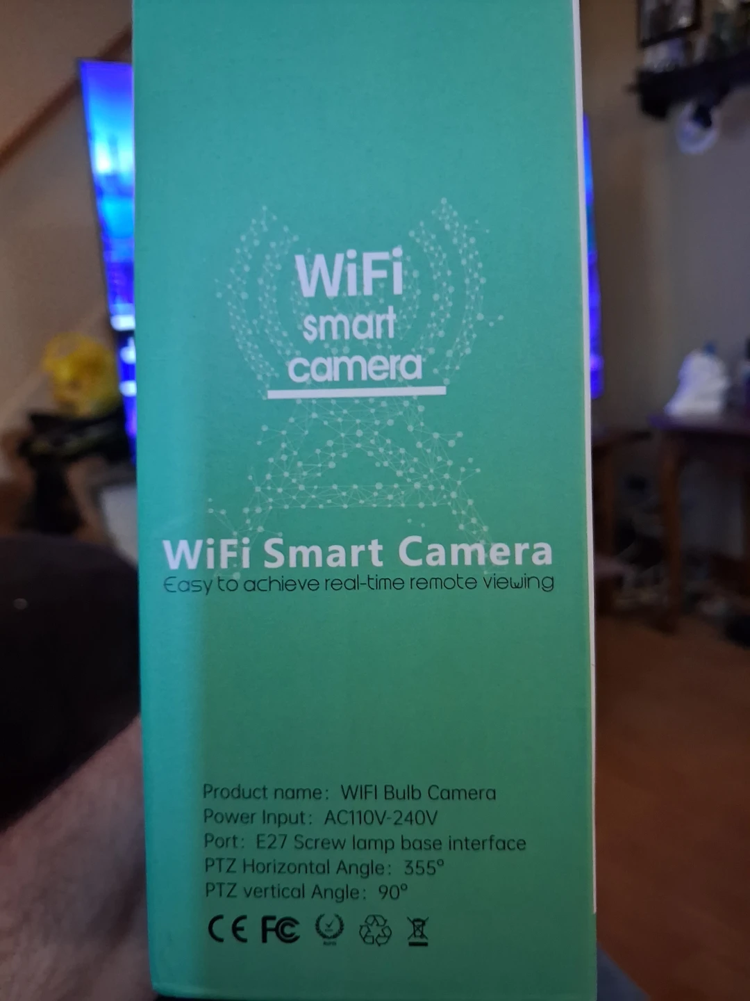 2K WiFi Light Bulb Security Camera 2-Pack - photo 3