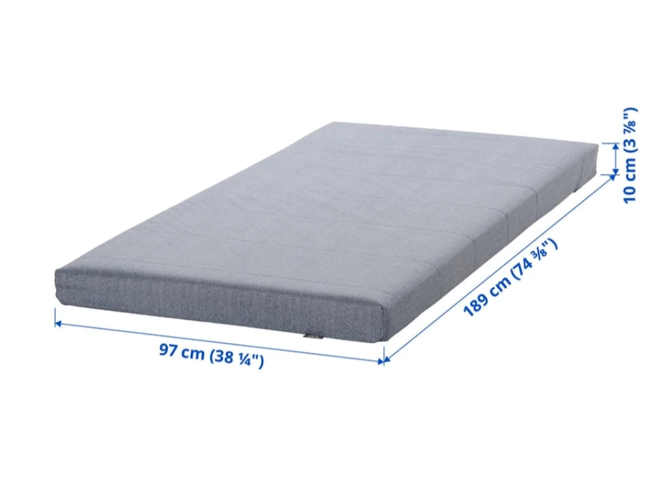 IKEA mattress in grey - photo 3