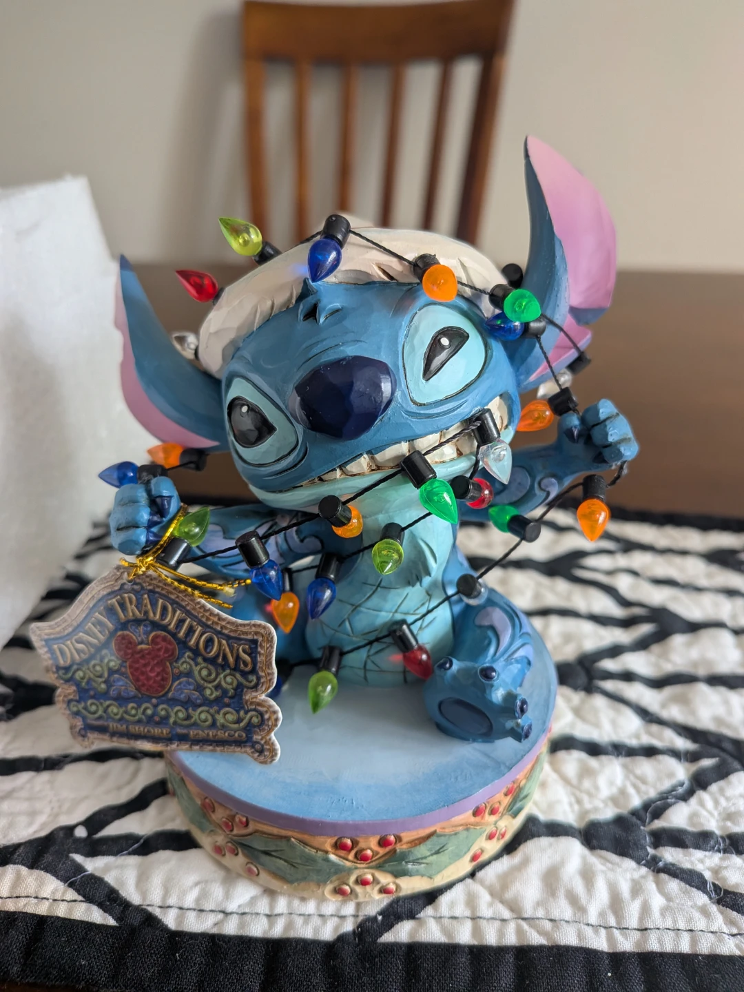 Disney Traditions Jim Shore Stitch Christmas Figurine - photo 2
