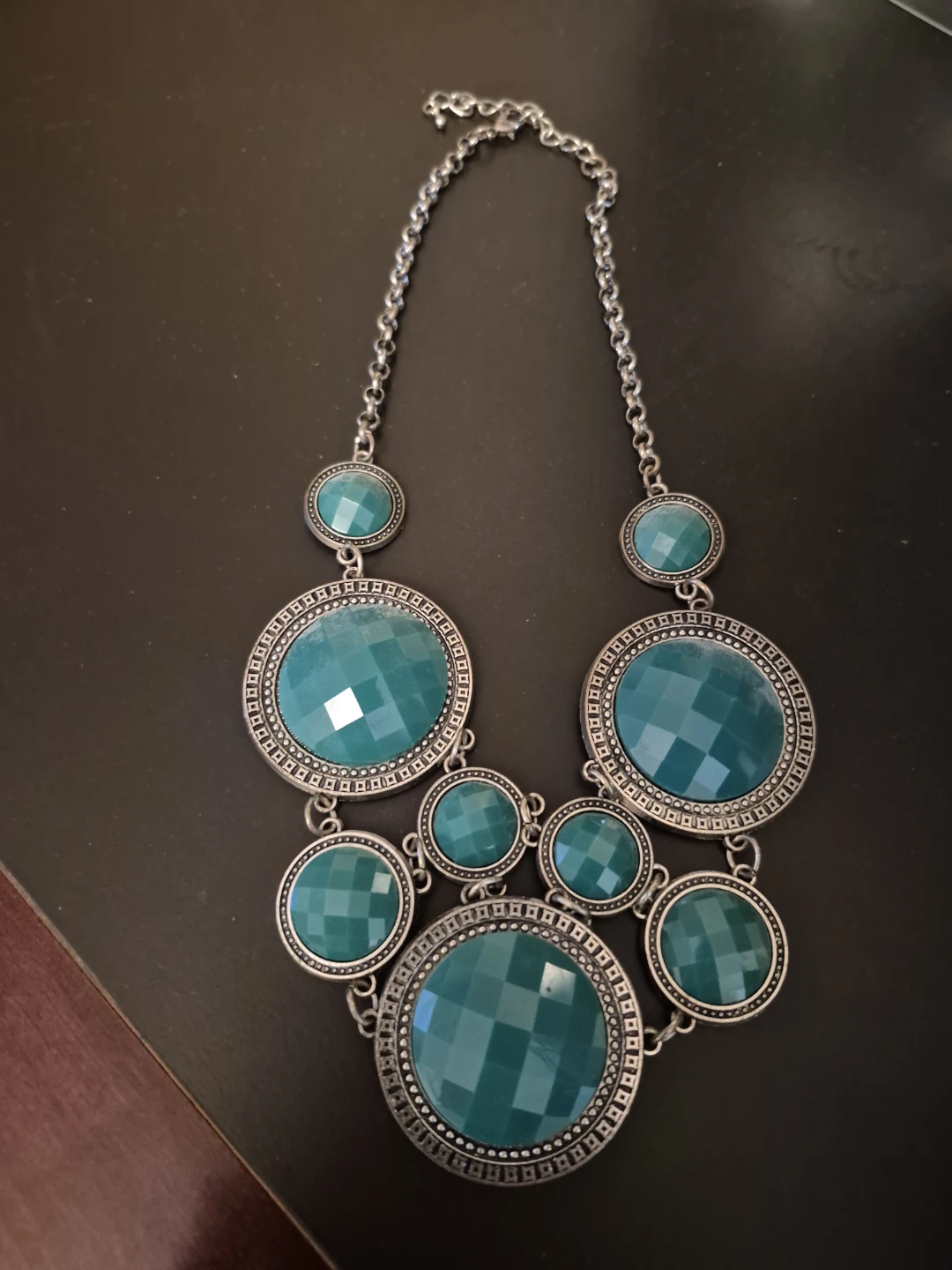 Teal Statement Necklace