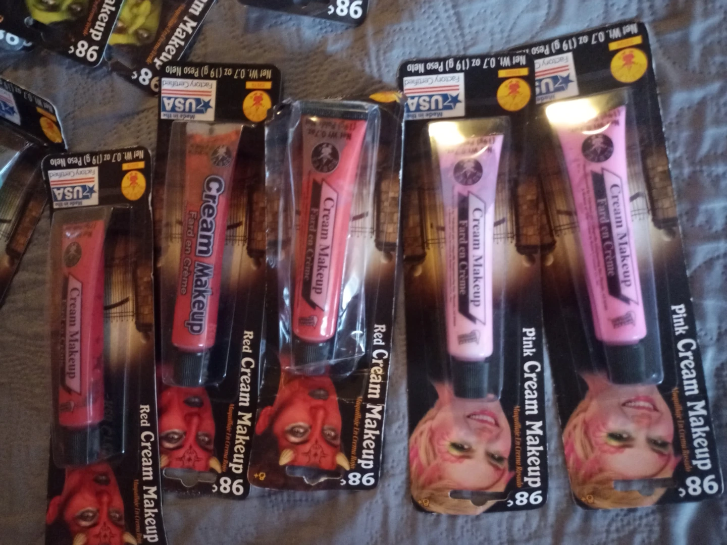 Halloween makeup - 40+ tubes - BRAND NEW - shipping available - photo 3