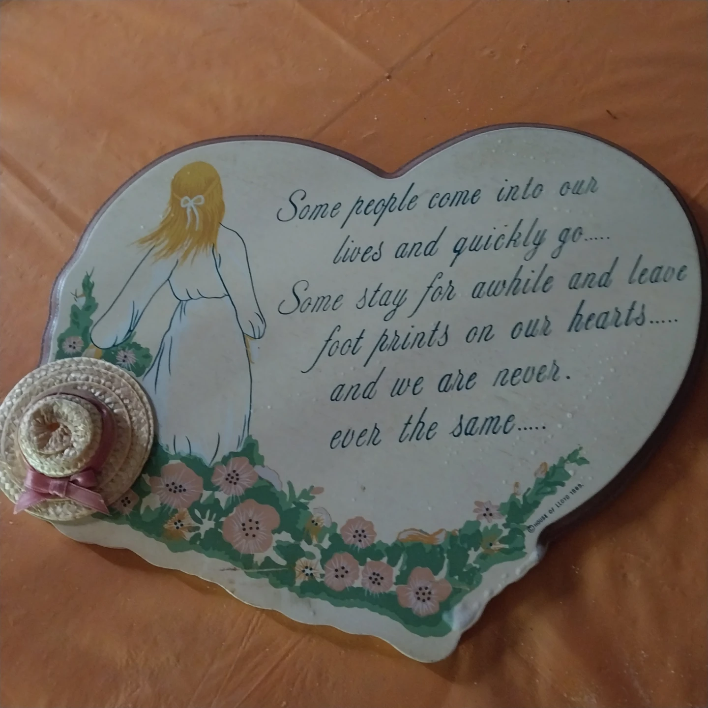 House of Lloyd 1989 Wall Plaque