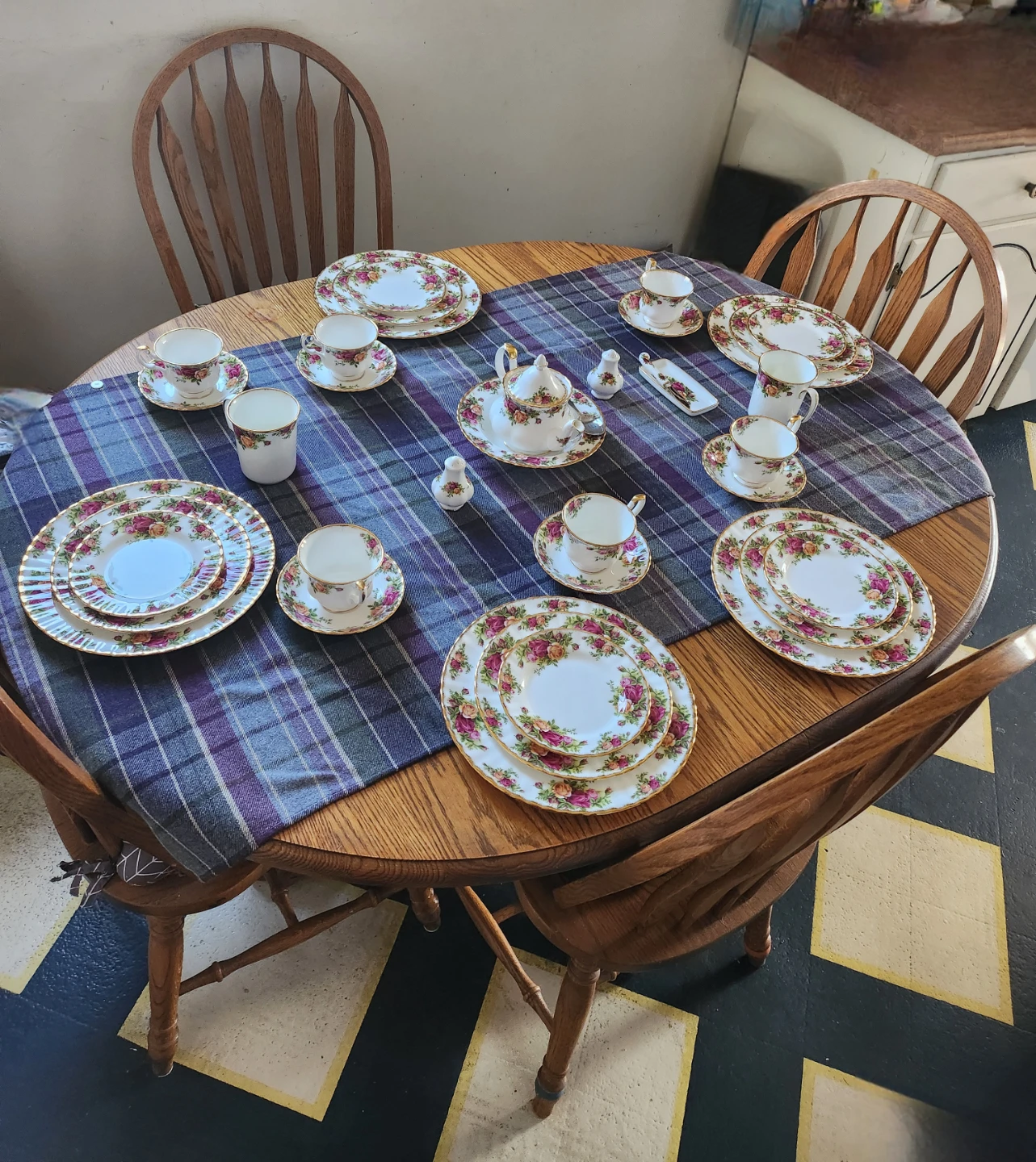 Royal Albert Old Country Roses Dinnerware Set - photo 2