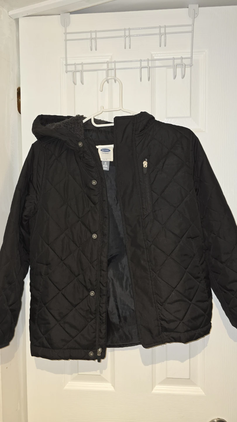 Old Navy Quilted Jacket Black