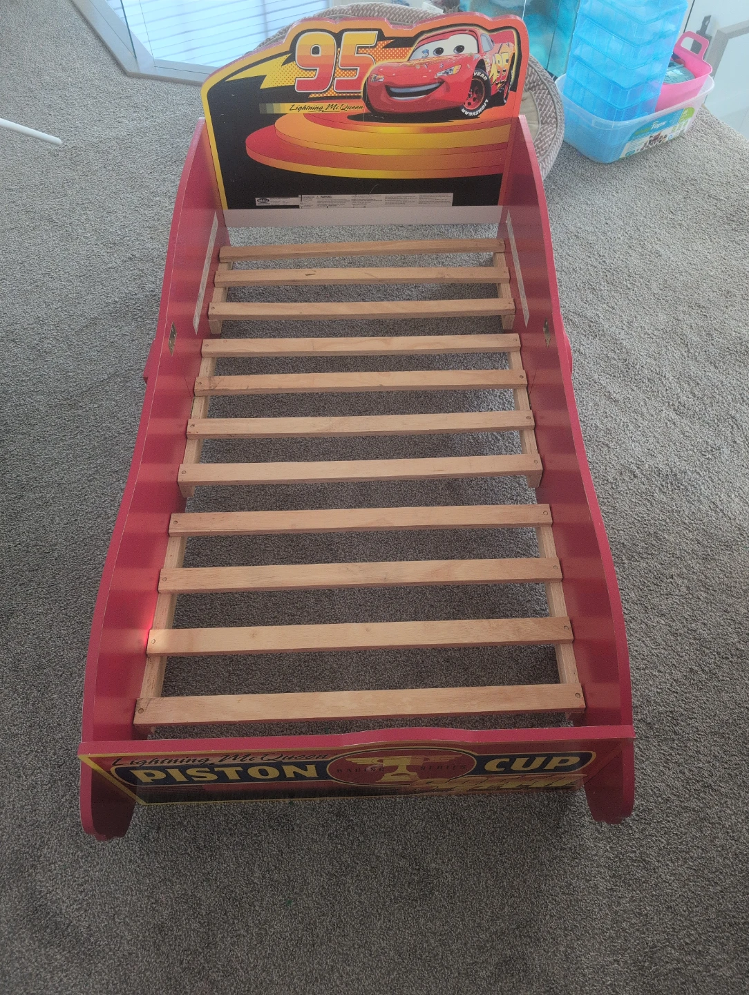 Lightning McQueen Toddler Bed - photo 2