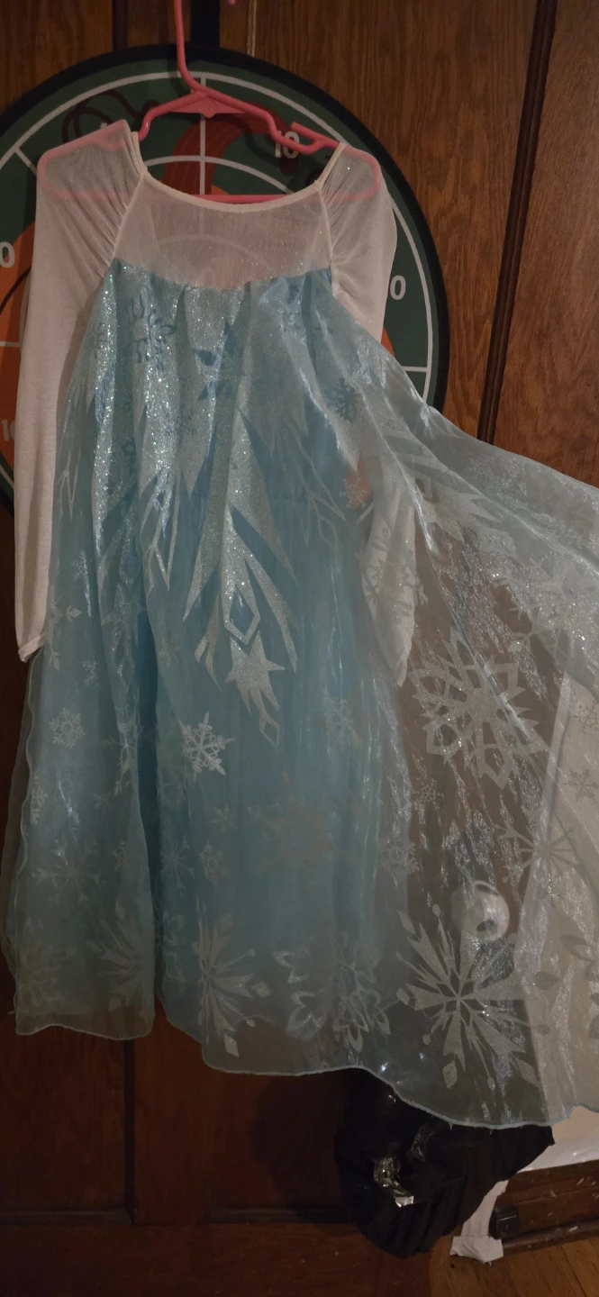Disney Store Elsa Costume Size 5/6 - photo 3