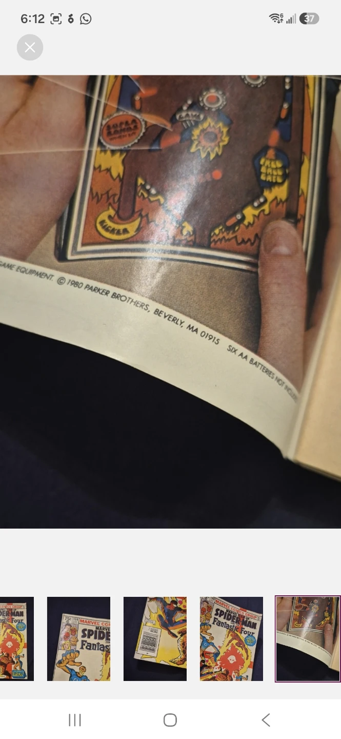 Marvel Team-Up Spider-Man and the Fantastic Four Vintage Book - photo 5
