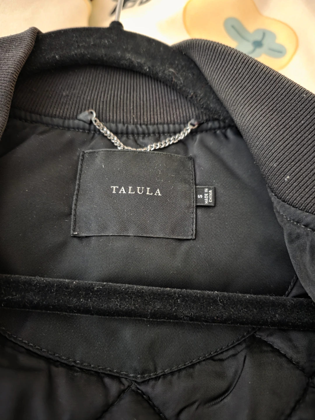 Aritzia Talula Black Bomber Jacket - photo 2