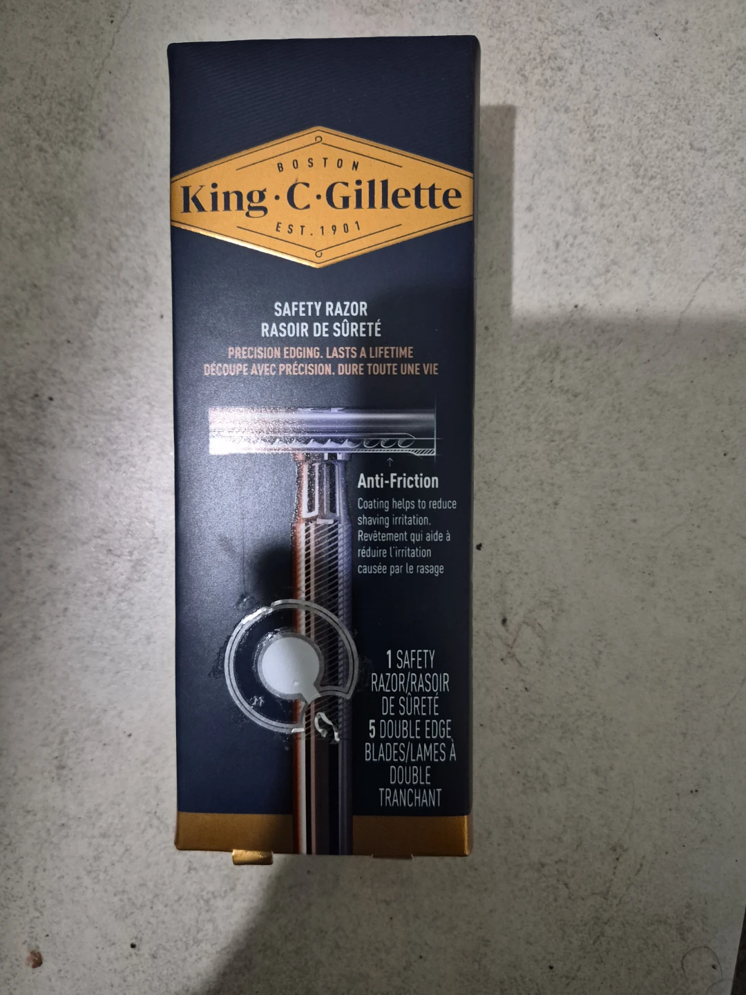 King C. Gillette Safety Razor