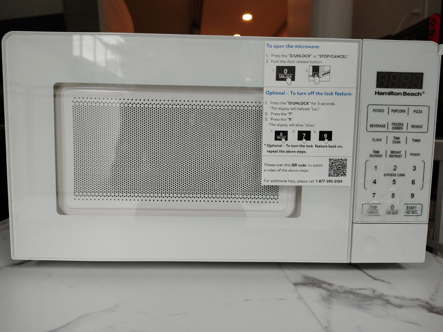 Hamilton Beach Microwave White - photo 4