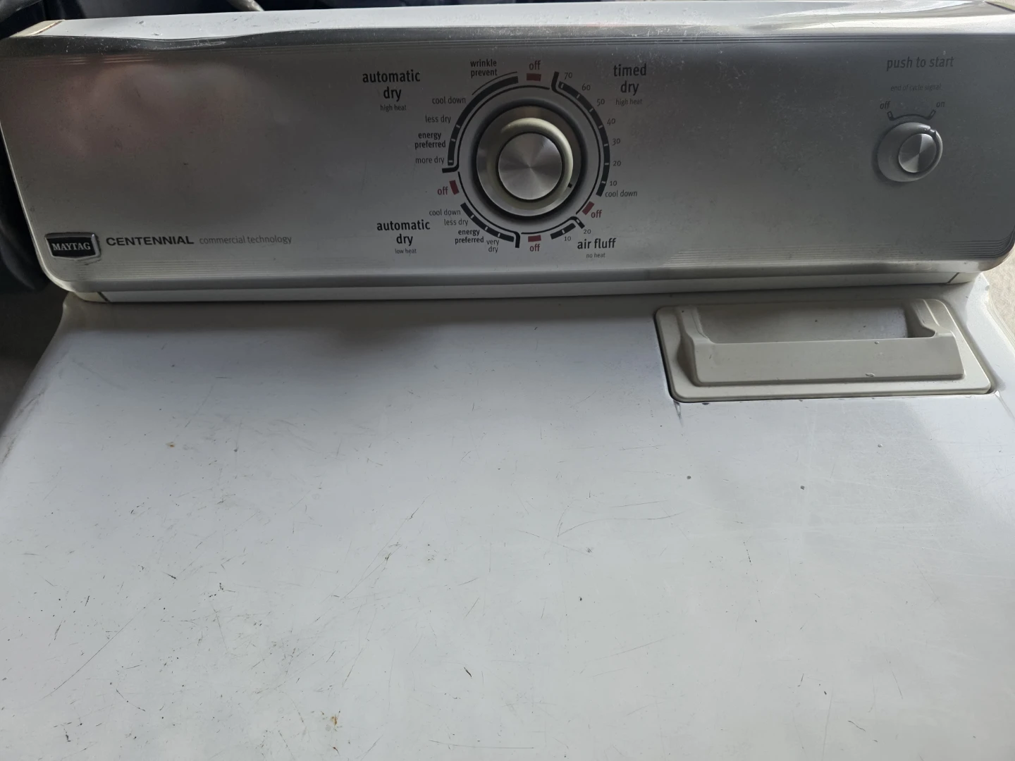 Amana Washer and Maytag Centennial Dryer Set