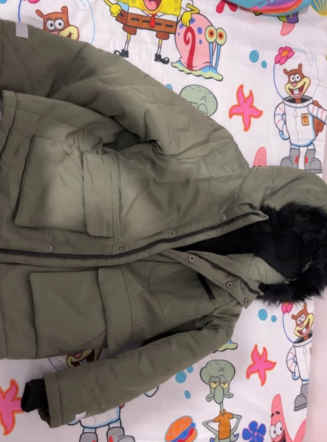 George Olive Green Winter Parka