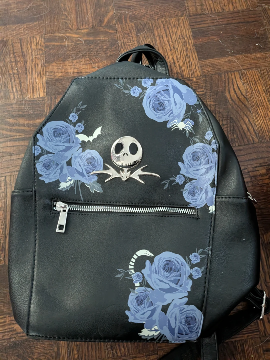 Nightmare Before Christmas Blue Rose Mini Backpack